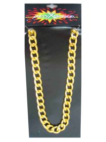 Ketting pooier goud grof model