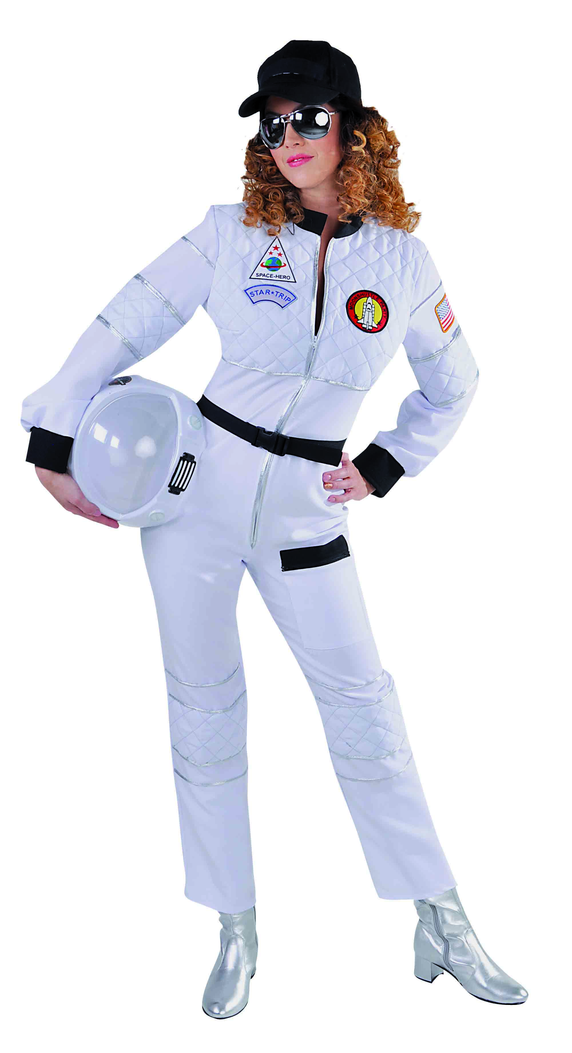 Kostuum Overall Astronaut Dame
