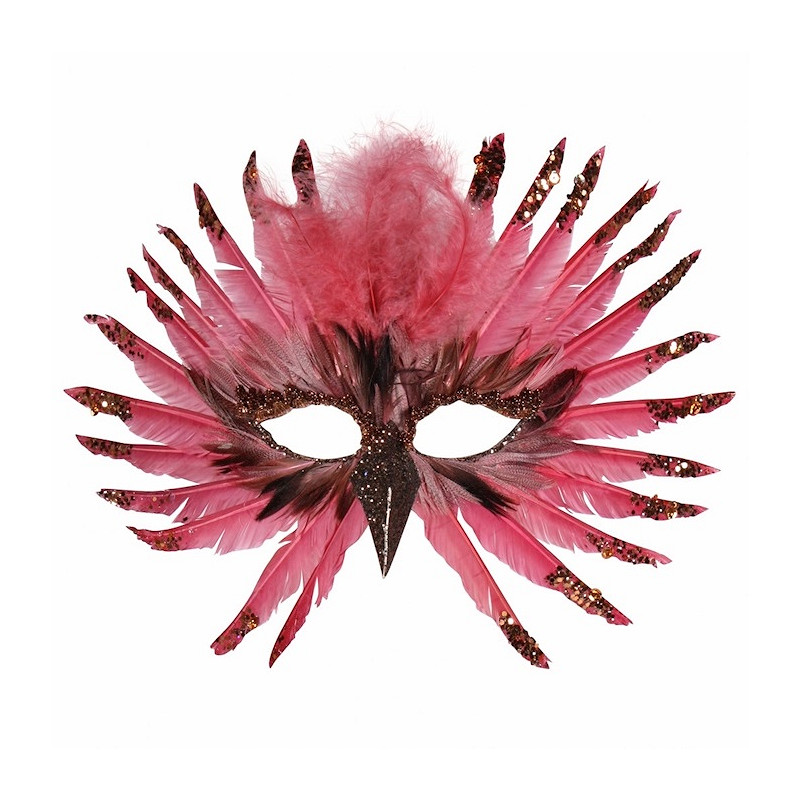 Oogmasker Thetru Pink Bird