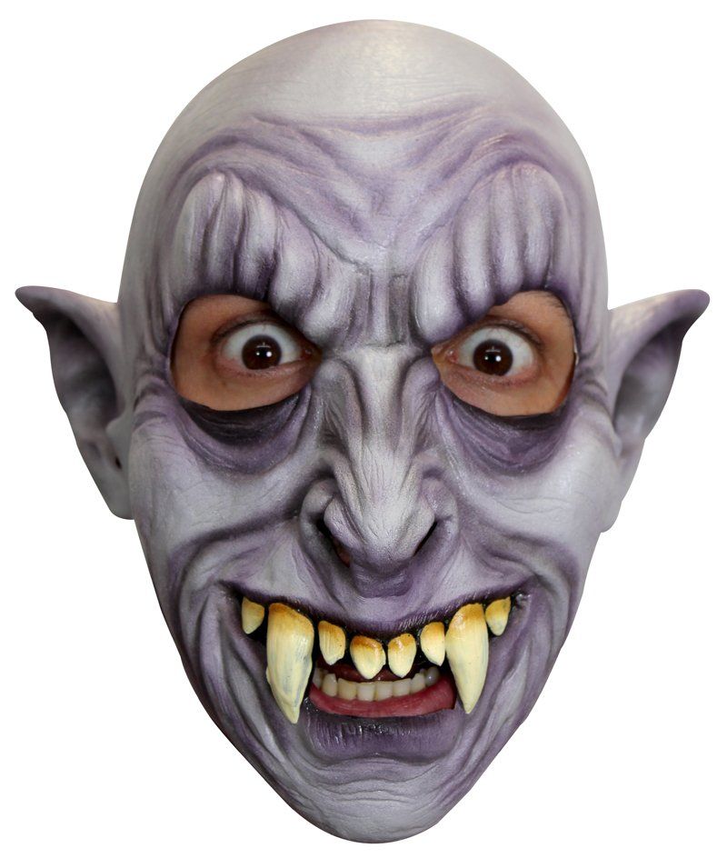 Griezel Halfmasker Vampier Nightwalker