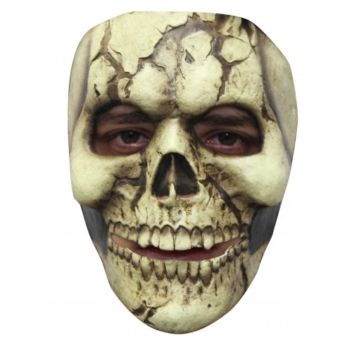 Masker Cracked Skull Latex