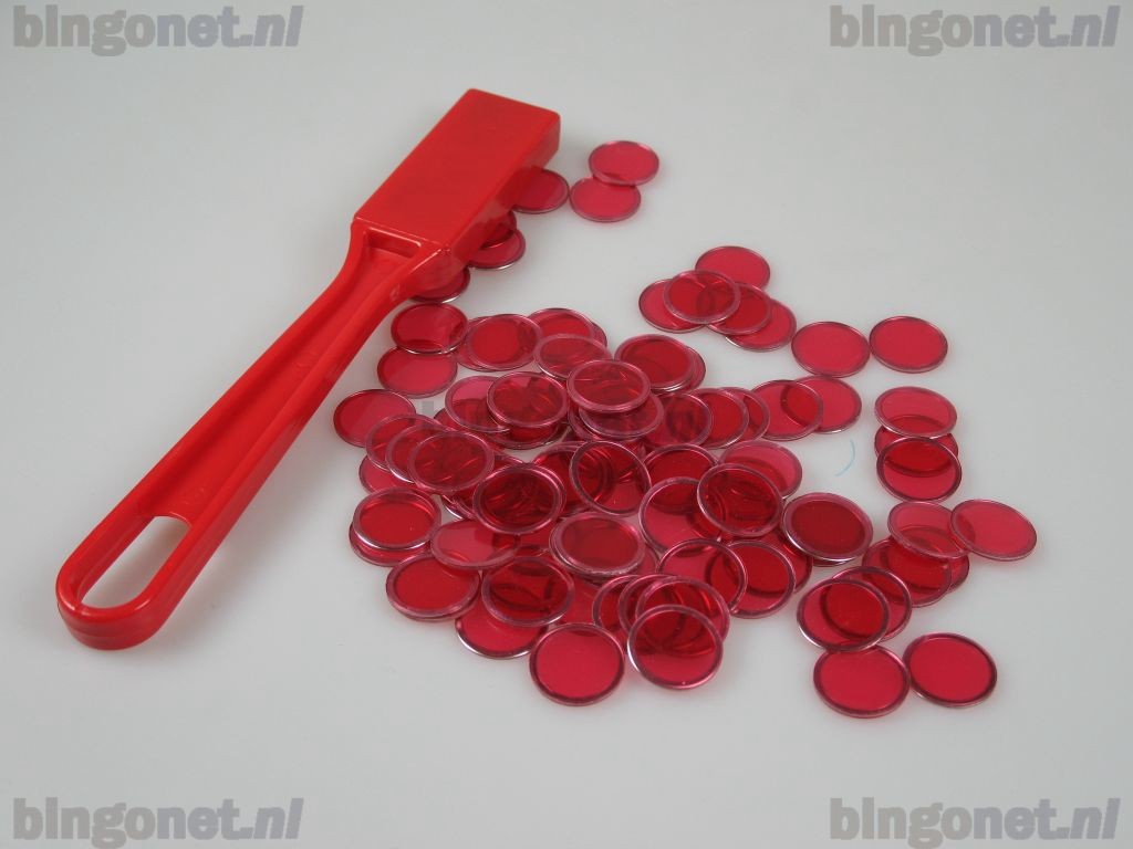 Magneetstok met 100 kiendopjes