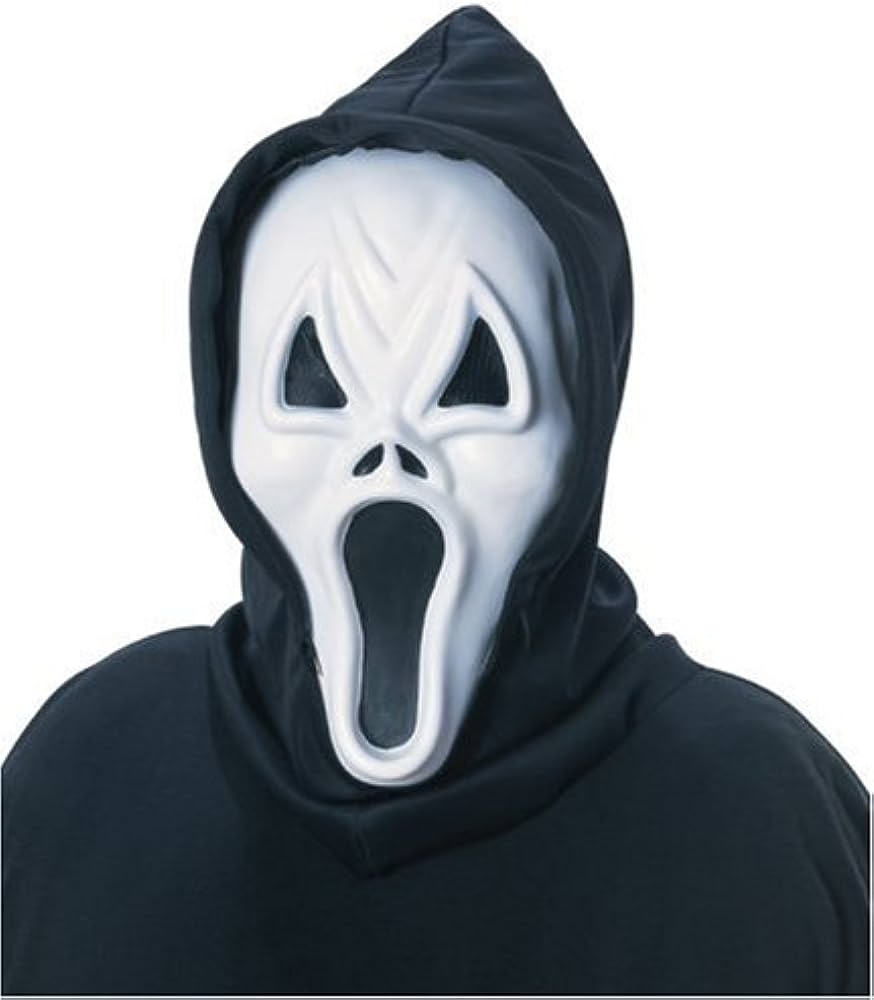 Masker Scream Howling Ghost Glow in the Dark